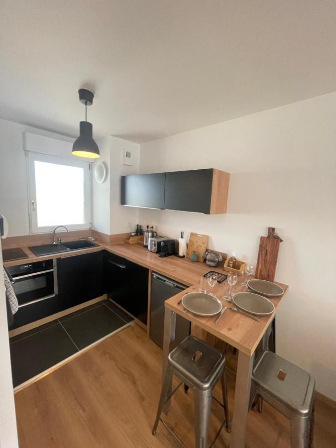Alp Chartres - Grand Studio Avec Terrasse Et Parking ภายนอก รูปภาพ