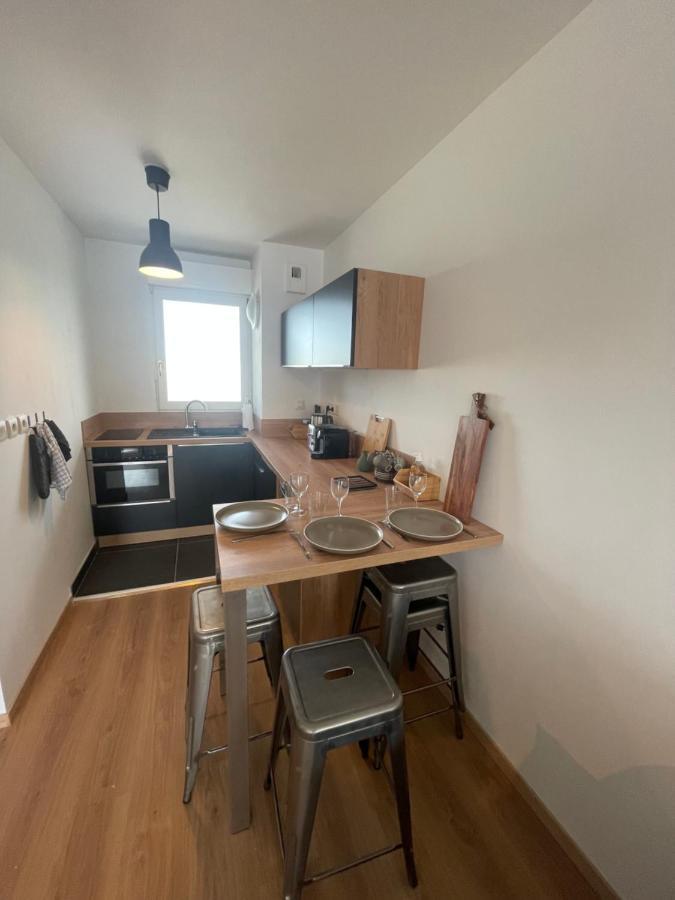Alp Chartres - Grand Studio Avec Terrasse Et Parking ภายนอก รูปภาพ