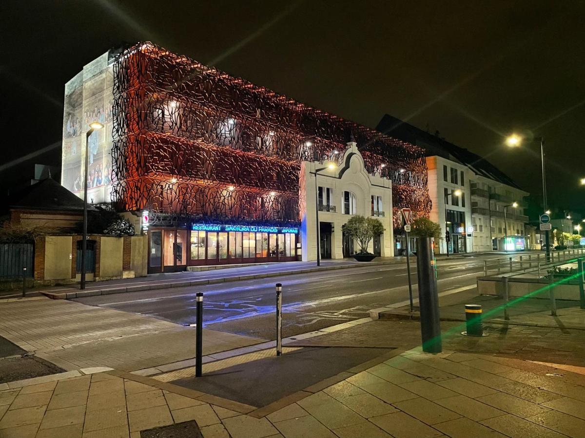 Alp Chartres - Grand Studio Avec Terrasse Et Parking ภายนอก รูปภาพ