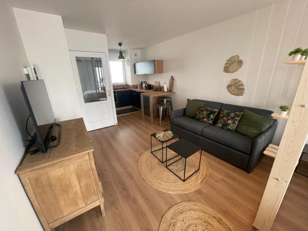 Alp Chartres - Grand Studio Avec Terrasse Et Parking ภายนอก รูปภาพ